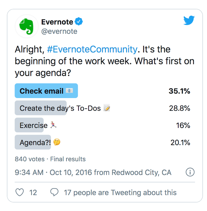 Evernote Community screenshot